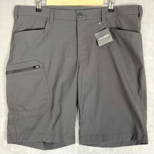Eddie Bauer Men’s Mr Rainier Shorts Dark Smoke Gray Size 38 NWT